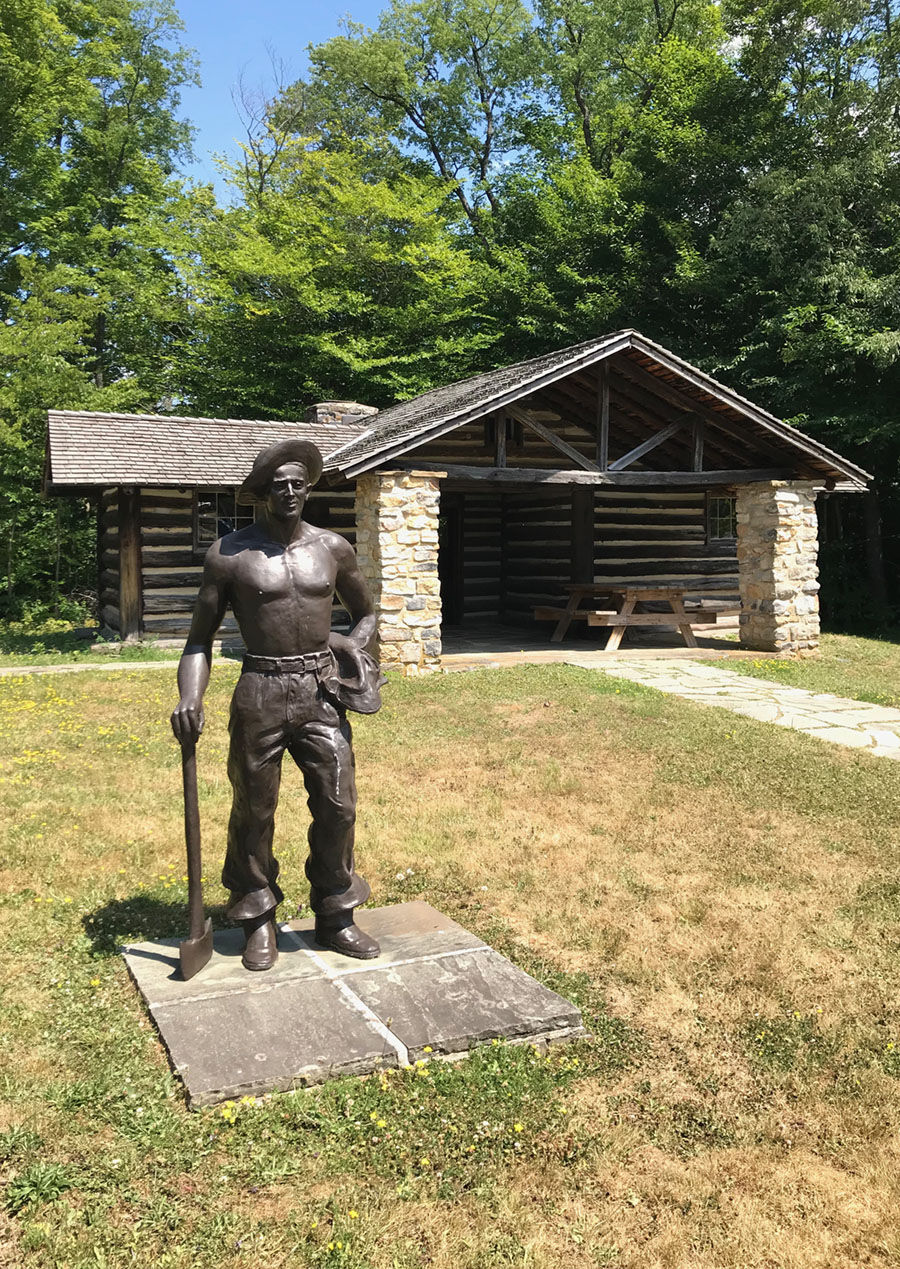 Civilian Conservation Corps statue